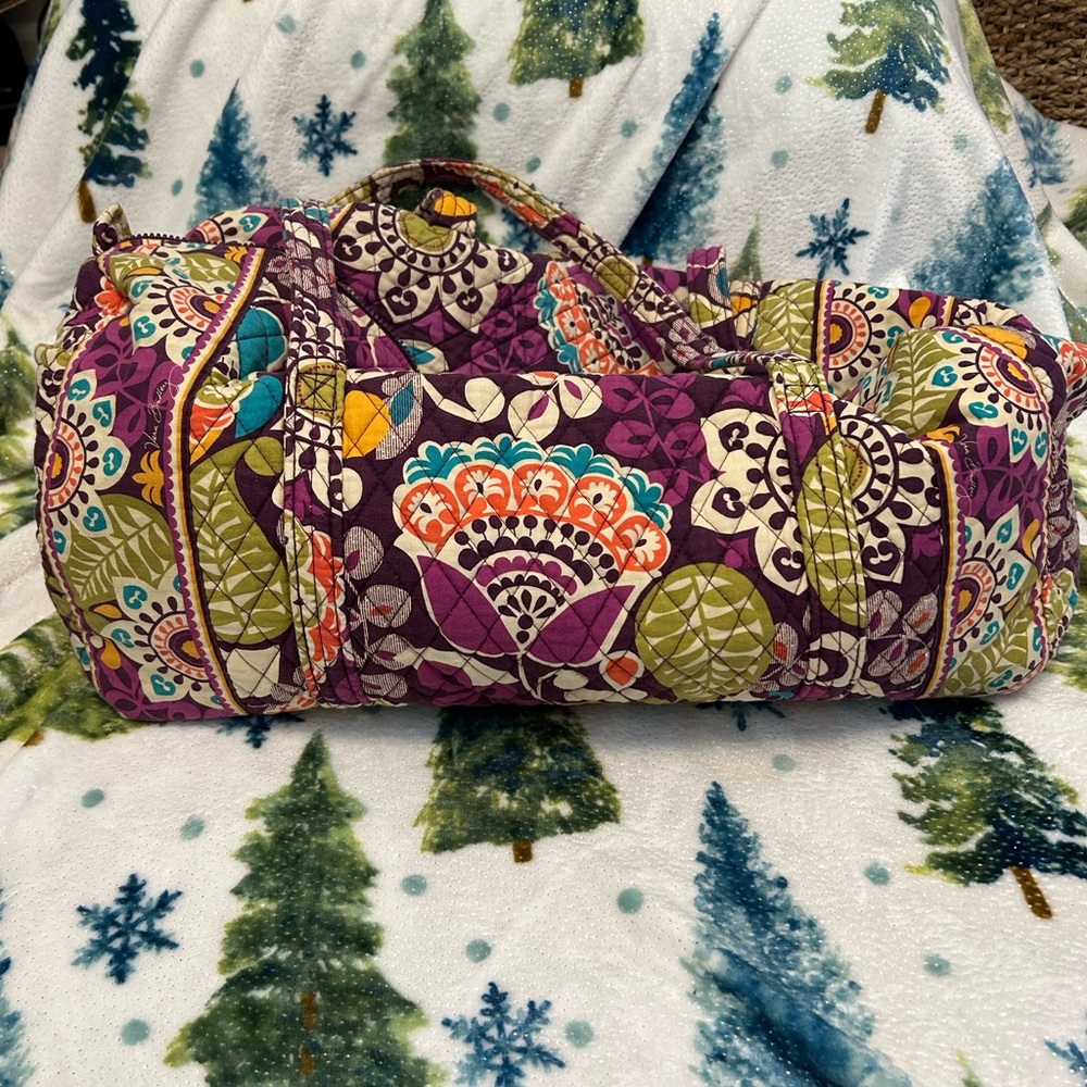 Large Vera Bradley duffel bag